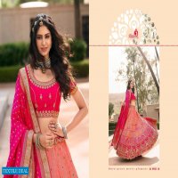 ROYAL LAUNCH VRUNDAVAN VOL 17 10118 TO 10126 BANARASI SILK LEHENGA WITH BANARASI DUPATTA