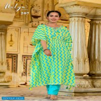 LT Nitya Design 207 And 208 And 212 Ready Made Kurti Collection
