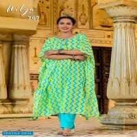 LT Nitya Design 207 And 208 And 212 Ready Made Kurti Collection