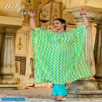 LT Nitya Design 207 And 208 And 212 Ready Made Kurti Collection