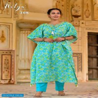 LT Nitya Design 207 And 208 And 212 Ready Made Kurti Collection