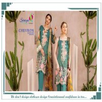 CHEVRON BY SANIYA TRENDZ COTTON PAKISTANI FANCY DRESSES