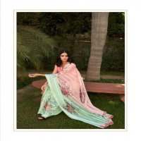 SHANGRILA PRESENT SANTORINI VOL 2 LATEST WEAVING SOFT FABRIC SAREES WITH DIGITAL DESIGNER FLORAL PRINTS