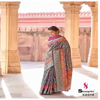 SHANGRILA PRESENT SHLOKA VISCOSE DIGITAL WITH KASHMIRI KALAMKARI PRINTS ON SOFT VISCOSE WEAVING FABRIC