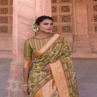 SHANGRILA PRESENT SHLOKA VISCOSE DIGITAL WITH KASHMIRI KALAMKARI PRINTS ON SOFT VISCOSE WEAVING FABRIC