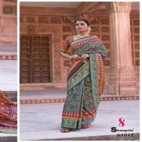 SHANGRILA PRESENT SHLOKA VISCOSE DIGITAL WITH KASHMIRI KALAMKARI PRINTS ON SOFT VISCOSE WEAVING FABRIC