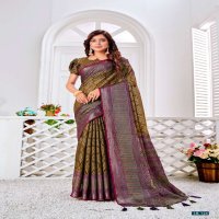 VINAMRA JAQARD BRASSO SEASON VOL 3 PRINTED DAILY LIFESTYLE SAREE AT WHOLESALE RATE
