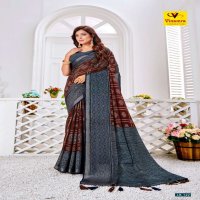 VINAMRA JAQARD BRASSO SEASON VOL 3 PRINTED DAILY LIFESTYLE SAREE AT WHOLESALE RATE
