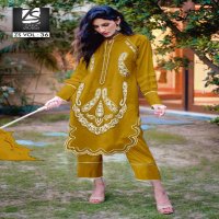 ZARA VOL 36 GEORGETTE DESIGNER PAKISTANI KURTI WITH COTTON PANTS