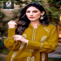 ZARA VOL 36 GEORGETTE DESIGNER PAKISTANI KURTI WITH COTTON PANTS