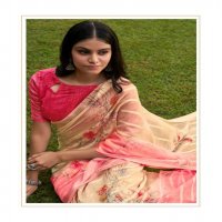 SHANGRILA PRESENT SANTORINI VOL 2 LATEST WEAVING SOFT FABRIC SAREES WITH DIGITAL DESIGNER FLORAL PRINTS