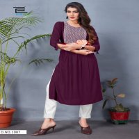 BLUEHILLS GOOD NEWS VOL 10 RAYON GRACEFUL LOOK KURTI CATALOG