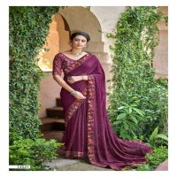 VALLABHI PRINTS TASLEEN 2 GEORGGET GRACEFUL LOOK SAREE CATALOG