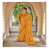 VALLABHI PRINTS TASLEEN 2 GEORGGET GRACEFUL LOOK SAREE CATALOG