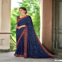 VALLABHI PRINTS TASLEEN 2 GEORGGET GRACEFUL LOOK SAREE CATALOG