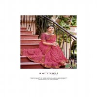 VALLABHI PRINTS TASLEEN 2 GEORGGET GRACEFUL LOOK SAREE CATALOG