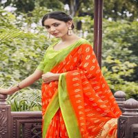 SHVETAMBAR TREE SHINE PURE LINEN SAREES AUTHORIZED SUPPLIER IN SURAT