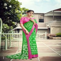 SHVETAMBAR TREE SHINE PURE LINEN SAREES AUTHORIZED SUPPLIER IN SURAT