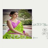 SHVETAMBAR TREE SHINE PURE LINEN SAREES AUTHORIZED SUPPLIER IN SURAT