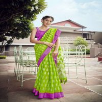 SHVETAMBAR TREE SHINE PURE LINEN SAREES AUTHORIZED SUPPLIER IN SURAT
