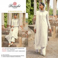 RAMSHA RANGRASIYA NX GEORGET CATCHY LOOK SALWAR SUIT CATALOG