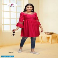 ICONIC VOL 2 BY FLY FREE HEAVY RAYON SHORT TOP KURTI CATALOG