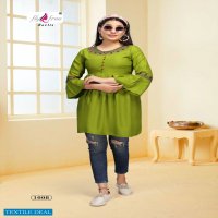 ICONIC VOL 2 BY FLY FREE HEAVY RAYON SHORT TOP KURTI CATALOG
