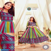 Aradhna Fashion Stripy Vol-1 Wholesale Anarkali Long Kurtis