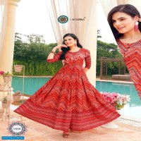 Aradhna Fashion Stripy Vol-1 Wholesale Anarkali Long Kurtis