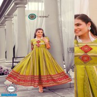 Aradhna Fashion Stripy Vol-1 Wholesale Anarkali Long Kurtis