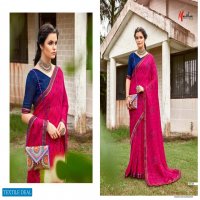 Manthan Guzaarish Wholesale Sahi Chiffon Ethnic Sarees