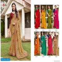 Manthan Guzaarish Wholesale Sahi Chiffon Ethnic Sarees