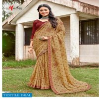 Manthan Guzaarish Wholesale Sahi Chiffon Ethnic Sarees