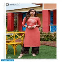 Kadlee Pankh Vol-6 Wholesale Ready to Wear Kurti With Plazzo Set