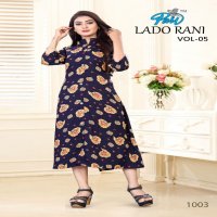 Pari Lado Rani Vol-5 wholesale Long Kurtis