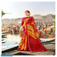 Lifestyle Chhath Special Wholesale Rajjo Net Ethnic Sarees