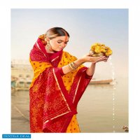 Lifestyle Chhath Special Wholesale Rajjo Net Ethnic Sarees