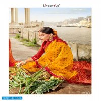 Lifestyle Chhath Special Wholesale Rajjo Net Ethnic Sarees
