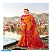 Lifestyle Chhath Special Wholesale Rajjo Net Ethnic Sarees