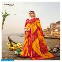 Lifestyle Chhath Special Wholesale Rajjo Net Ethnic Sarees
