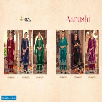 AARUSHI BY IBIZA VELVET EMBROIDERY WINTER SUITS