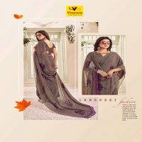 VINAMRA ANUPAMA VOL 1 PURE GEORGETTE SOFT PRINTED SARIS WHOLESALER