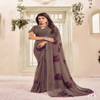 VINAMRA ANUPAMA VOL 1 PURE GEORGETTE SOFT PRINTED SARIS WHOLESALER