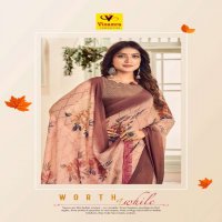 VINAMRA ANUPAMA VOL 1 PURE GEORGETTE SOFT PRINTED SARIS WHOLESALER