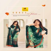 VINAMRA ANUPAMA VOL 1 PURE GEORGETTE SOFT PRINTED SARIS WHOLESALER
