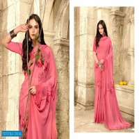 RUTBAA BY 5D DESIGNER PRINTED GEORGETTE SAREES