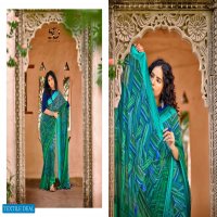 5D AMBER VOL 8 GEORGETTE PRINTED FANCY SAREES