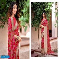 5D AMBER VOL 8 GEORGETTE PRINTED FANCY SAREES