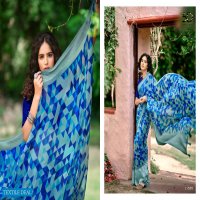 5D AMBER VOL 8 GEORGETTE PRINTED FANCY SAREES