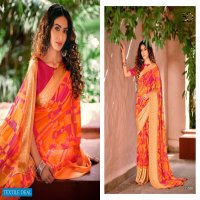 5D AMBER VOL 8 GEORGETTE PRINTED FANCY SAREES